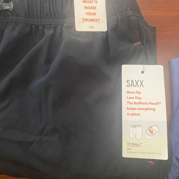 SAXX Oh Buouy 7" Swimtrunk Black - Picture 3 of 4